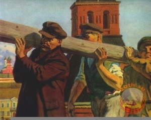 Ленин на субботнике