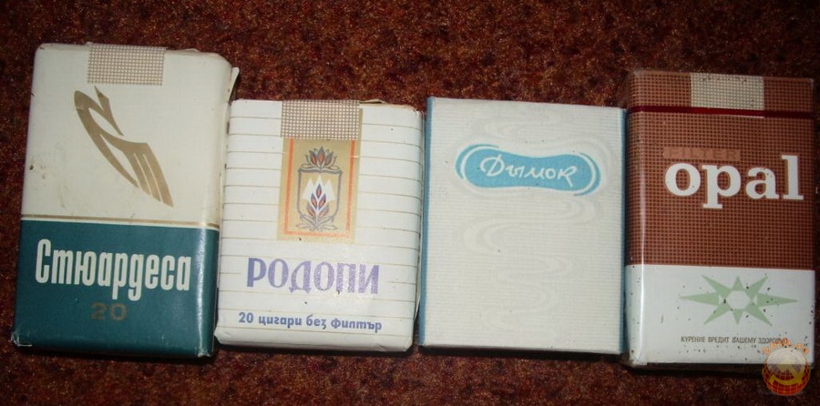 Сигаретные пачки СССР (только РСФСР) и России до 2010 года на букву Р