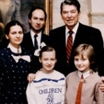 Катя Лычёва и Рональд Рейган